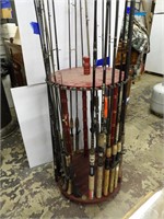 Fishing Rod Holder - Holds 30 Rods