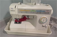 Omega Mod 3100 Sewing Machine With Case