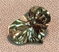 5.5CT  Brazilian Mined Fancy Cut Prasiolite