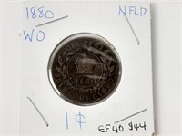 1880 COIN - ONE CENT CANADIAN