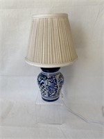 Small Blue Lamp (15" tall)
