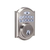 Castle Satin Nickel Electronic Keypad Deadbolt