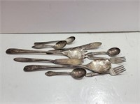 Assorted Vintage Silverplate Kitchenware