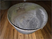 Aluminum wash pot