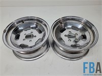 15" Chrome Steel Wheels