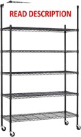18x48x72 Wire Shelving Unit with Wheels