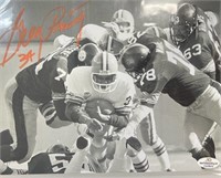 Browns Cleo Miller Signed 8x10 with COA