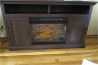 Bayside TV Stand w/ Electric Fireplace