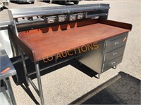 SS 6FT 3 Drawer Work Top Table