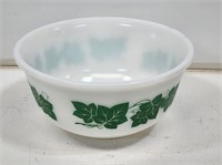 Vintage Anchor Hocking Decorated Mixing Bowl