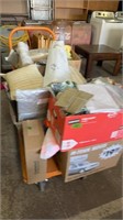 CARTLOAD OF FABRIC & SEWING ITEMS **NOT CART