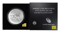 2011-P America the Beautiful -Five Ounce Silver