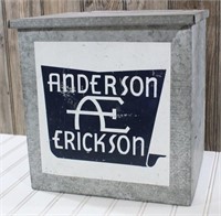 Anderson Erickson Aluminum Milk Crate