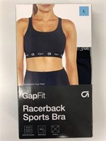 New GapFit Racerback Sports Bra Size L