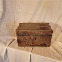 Wood and Metal Treasure Box