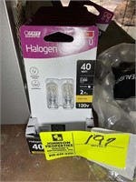 GROUP OF G9 LIGHTBULBS