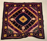 SILK EMBROIDERED SUZANI CLOTH