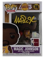 Lakers Magic Johnson Signed #78 Funko Pop BAS