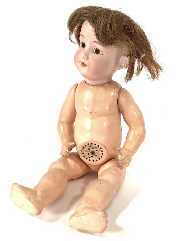 Armand Marseille 390 Bisque Head Doll w Compo Body