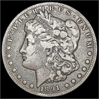 1891-CC Morgan Silver Dollar NICELY CIRCULATED