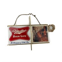 Vintage Miller High Life Illuminated Sign