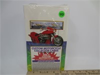 1993 Motorcycle cards, unopened