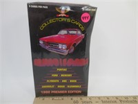 1992 Premier Muscle car cards, unopened