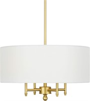 T&A Brass 4-Light  White  18 Pendant