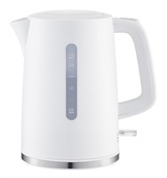 C1058  Mainstays 1.7L Electric Kettle, White