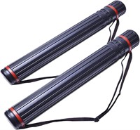 Poster Tube with Strap  2-pack Expandable