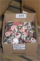 500ct asst metal buttons