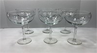 (6) MARGARITA GLASSES