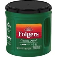 Folgers Medium Roast Decaf Coffee - 25.9oz