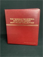 Norman Rockwell Miniature Shhet Stamp Collection