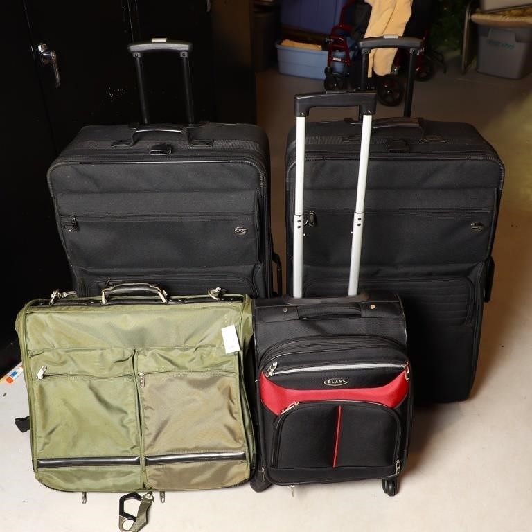 Luggage and garment bag