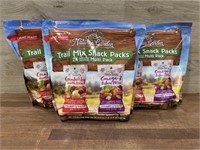 3 bags trail mix snack packs