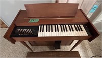 Airline Electric Organ w/Stool