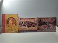 Buffalo Bill Posters, 3 PC's