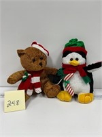 Bear & Penguin Christmas New Plushies