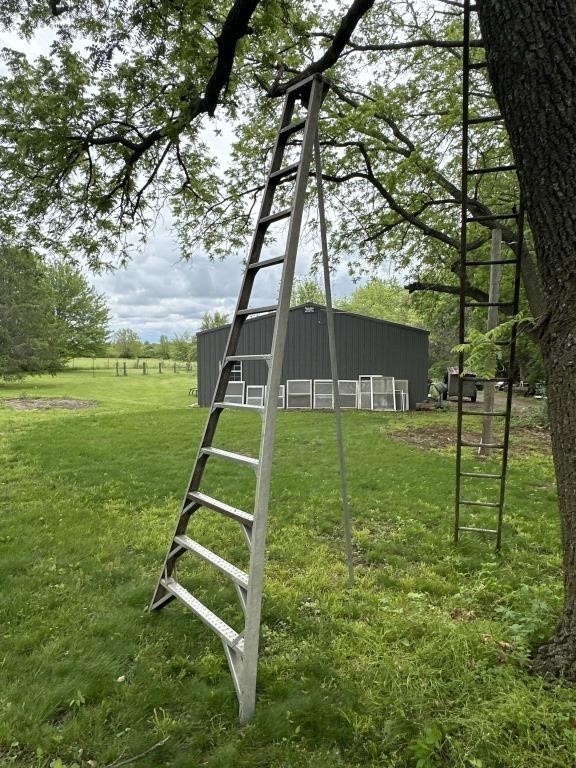 12ft Aluminum apple orchard ladder
