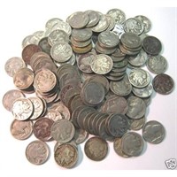 100 Readable Date Buffalo Nickels