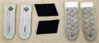 German officer shoulder boards and enlist mens