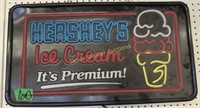 Lighted Hershey's Ice Cream Sign 24x14"