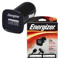Lot of 4 - Energizer Auto Cell Phone Charger
