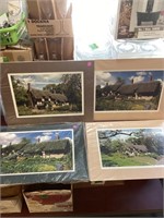 4 signed prints
