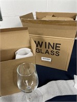 12 oz Wine Glasses- 6 pk