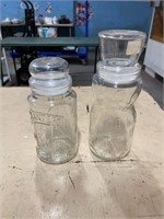 Pair of Planters 75th Anniversary jars