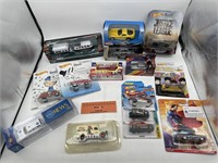 Assorted MATCHBOX and HOTWHEELS cars Inc Justice