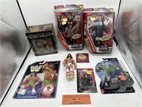 Assorted Wrestling Figures Inc HULK and CONAN