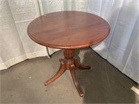 Mahogany Circular Side Table